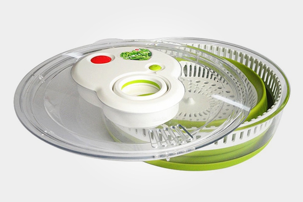 The Best Salad Spinner Collapsible Compact Gourmia 2017