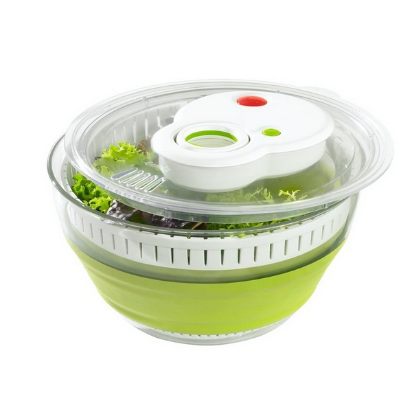 The Best Salad Spinner Collapsible Compact Gourmia 2017