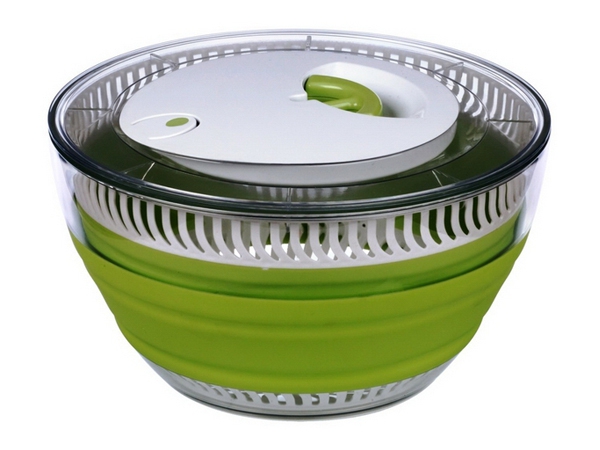 EMSA TURBOLINE Collapsible Salad Spinner with turbo button
