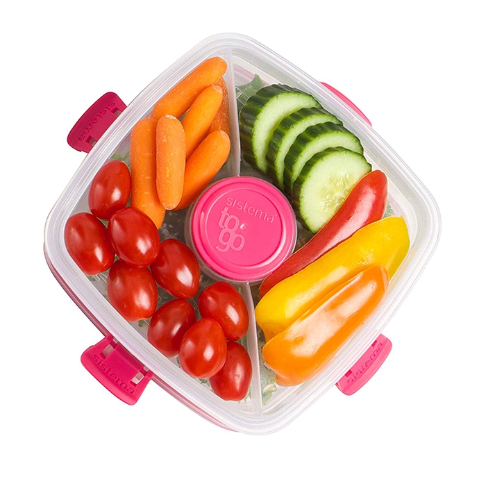  VOLCANOES CLUB Salad Dressing Container To Go - 7×1.3